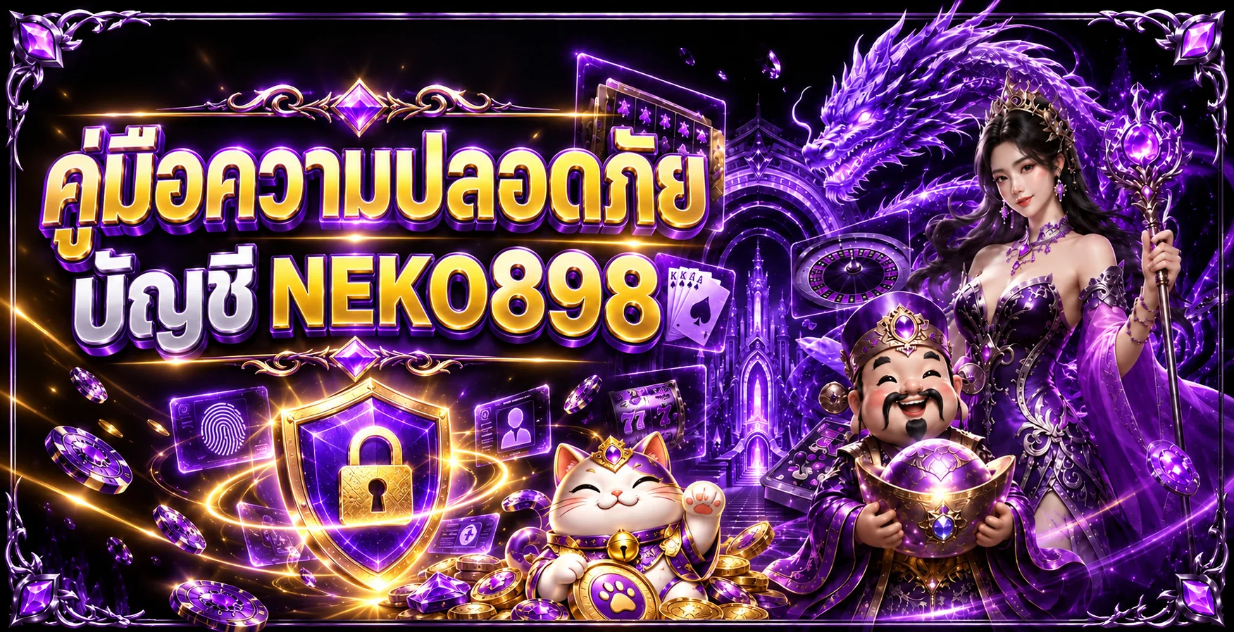NEKO898 คู่มือความปลอดภัยบัญชีและรหัสผ่าน